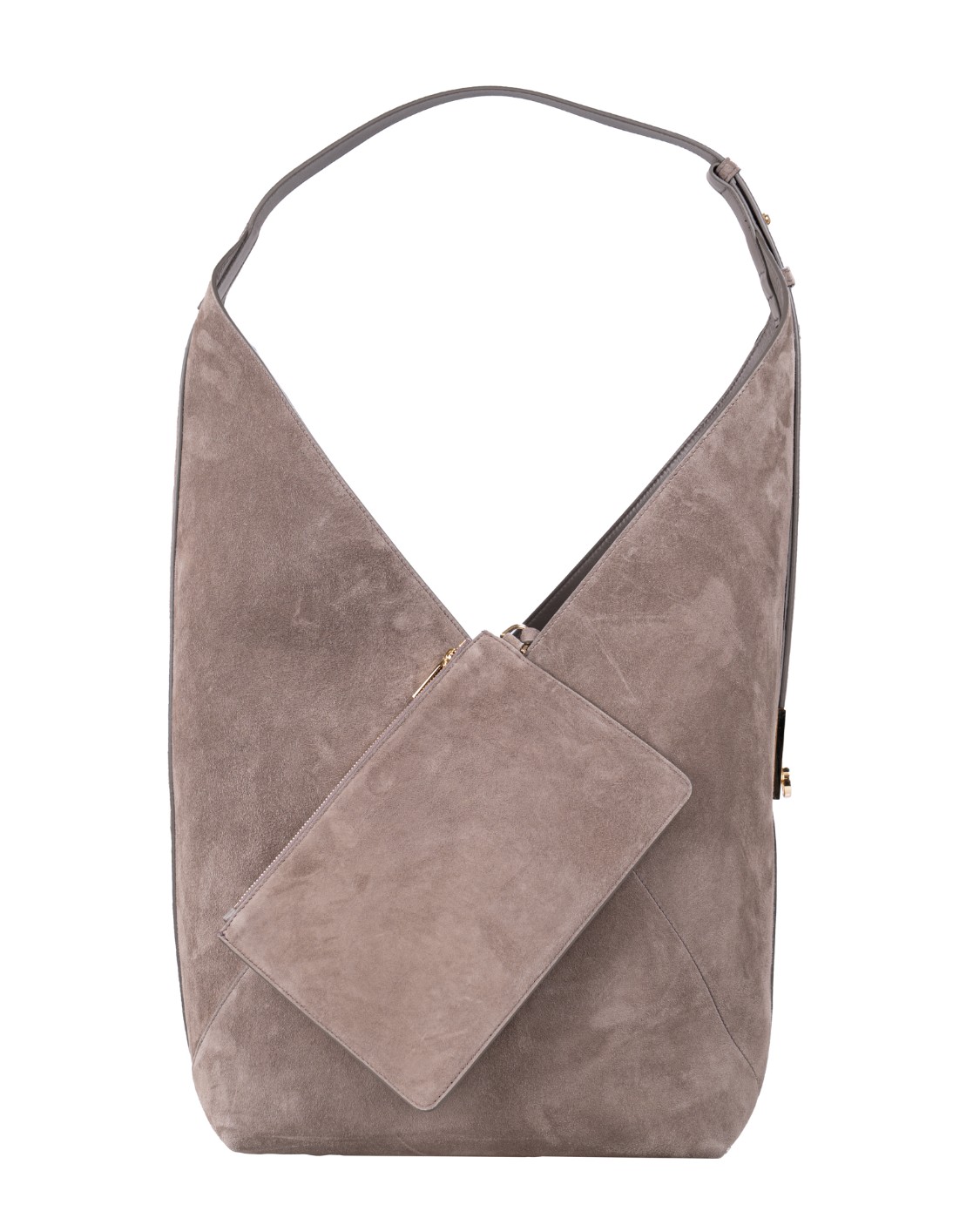 shop SALVATORE FERRAGAMO  Borsa: Brunello Cucinelli borsa in vitello scamosciato.
Tracolla regolabile.
Chiusura con calamita.
Fodera in pelle.
2 scomparti interni aperti.
Composizione: VERA PELLE.
Made in Italy.. 21A004 HOBO-0784177 number 2785484